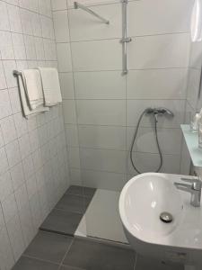 Koupelna v ubytování City Hotel Post 14