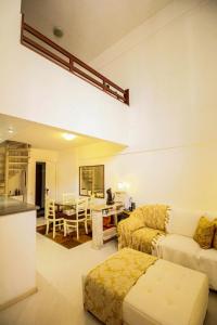 Χώρος καθιστικού στο Apartamento Duplex Place Vendome! Moema, 55 m2, Conforto e Luxo!