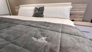 Postel nebo postele na pokoji v ubytování Chalet Súľov - Pool & Sauna