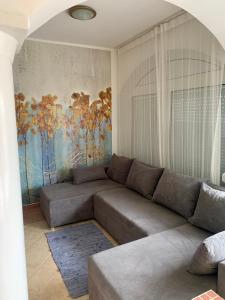 A seating area at Lilium Villa Hévíz