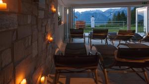 Üldine mäevaade või majutusasutusest Alpenrelax Krepperhütte pildistatud vaade