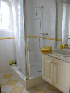 Ένα μπάνιο στο B&B La Cigaline