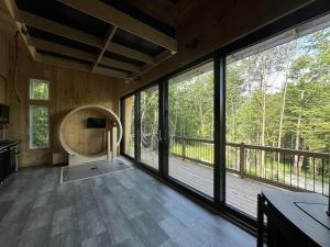 Μπαλκόνι ή βεράντα στο Cabin Zoobox 79