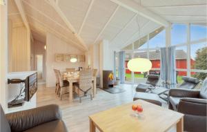Χώρος καθιστικού στο Strandblick 8