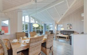 Χώρος καθιστικού στο Strandblick 8