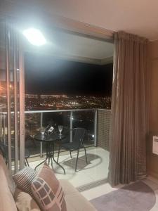 En balkon eller terrasse på O melhor! Ap Luxo em shopping + 88 billeder