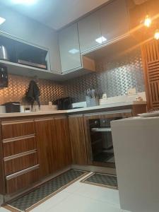 Køkken eller tekøkken på O melhor! Ap Luxo em shopping