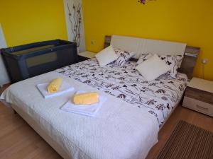 Postel nebo postele na pokoji v ubytování Kuća za odmor Vuković