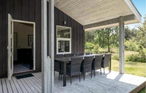 Zahrada ubytování Holiday Home Mads's Plantage Hadsund Denm