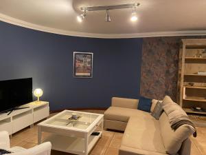 TV a/nebo společenská místnost v ubytování Casa Tegue