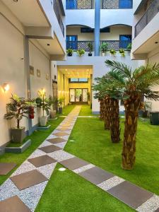 Zahrada ubytování RESIDENCE KARMA