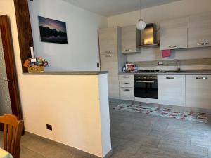 Kuchyň nebo kuchyňský kout v ubytování Casa ex bar Fiolet