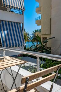 Balkón nebo terasa v ubytování Meraki Hotel