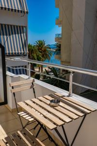 Balkón nebo terasa v ubytování Meraki Hotel