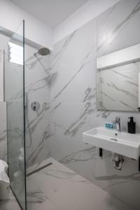 Koupelna v ubytování Meraki Hotel