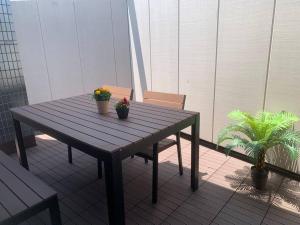 Balkón nebo terasa v ubytování 颯House5