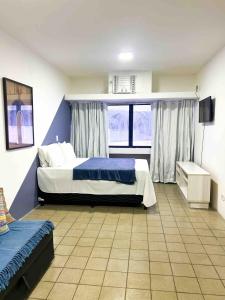 Ένα ή περισσότερα κρεβάτια σε δωμάτιο στο I-76 - Studio na Jatiúca