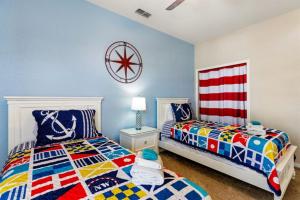 Ein Bett oder Betten in einem Zimmer der Unterkunft Private Pool Homes