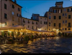 Výhled na řeku, která protéká v blízkosti apartmánu