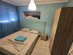 Postel nebo postele na pokoji v ubytování Seaside house