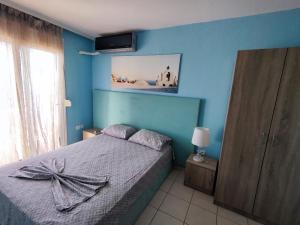 Postel nebo postele na pokoji v ubytování Seaside house