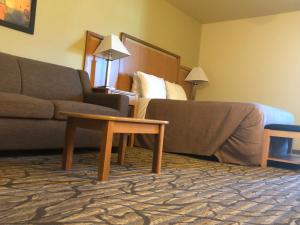 Posezení v ubytování Aspen Suites Hotel Juneau
