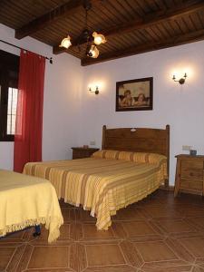 Posteľ alebo postele v izbe v ubytovaní Casas Elena-Conil + 37 fotografií