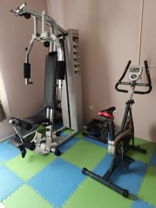 Gimnasio o instalaciones de fitness de Apartman Lara