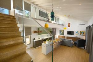 Гостиная зона в CorfuVille Luxury Villas