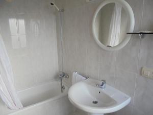 Koupelna v ubytování Hostal Athlanta
