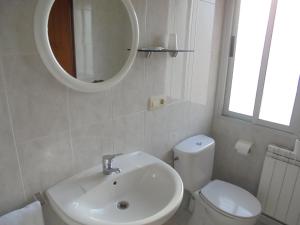 Koupelna v ubytování Hostal Athlanta