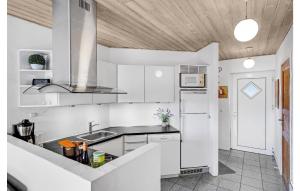 Nhà bếp/bếp nhỏ tại Holiday Home Lyngvejen Xxi