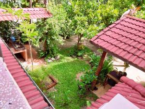 Zahrada ubytování ANGKOR DINO B&B