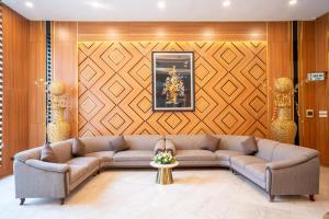 Posezení v ubytování Muong Thanh Grand Hanoi Hotel