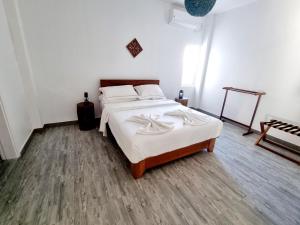 Postel nebo postele na pokoji v ubytování Lea Spa Hotel