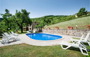 The swimming pool at or close to Cozy Home In Arcidosso With Wifi