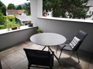 Balkón alebo terasa v ubytovaní Spacy Apartment next to the center of Graz with terrasse