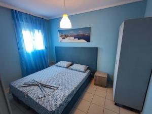 Postel nebo postele na pokoji v ubytování Seaside house