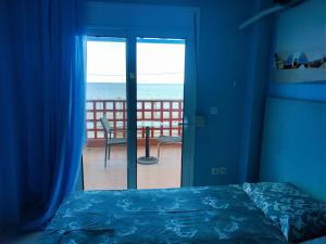 Postel nebo postele na pokoji v ubytování Seaside house