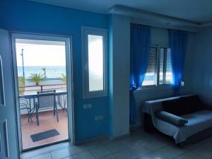 Posezení v ubytování Seaside house