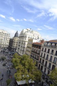Una vista general de Madrid o una vista desde la ciudad tomada desde el departamento