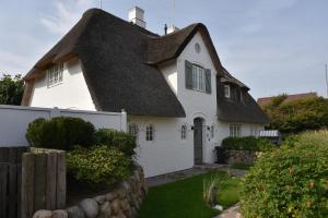 Bygningen som feriehuset ligger i