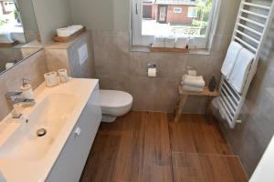 Et badeværelse på Landhaus Amelie