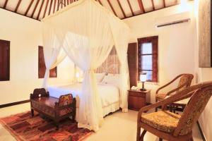 Χώρος καθιστικού στο Delima 1 BR Classic Queen Room Single JU50