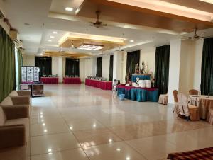 Area soggiorno di Hotel Pushpak