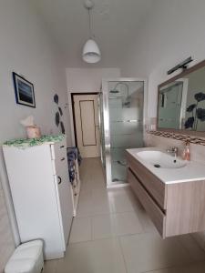 Koupelna v ubytování A casa da Pina