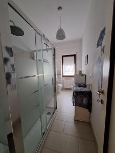 Koupelna v ubytování A casa da Pina
