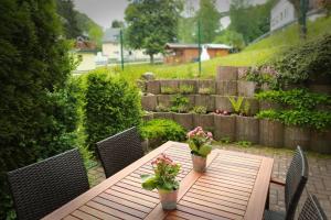 Zahrada ubytování Ferienwohnung Malerstübchen