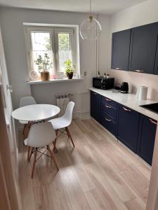 Kuchyňa alebo kuchynka v ubytovaní Apartament centrum Szczytno Mazury