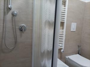 Koupelna v ubytování Casa Morgagni